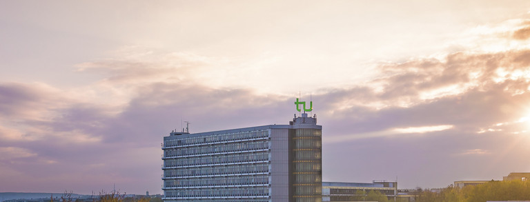 Header image Mensa and Mathetower in the sunset Mensa and Mathetower in the sunset.