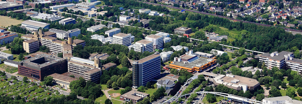 Aerial view of the North Campus